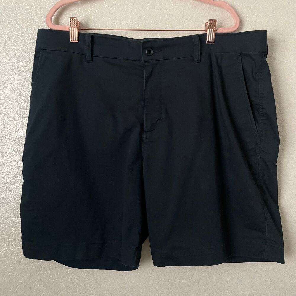 Nike Shorts Mens Size 38 Black Dri Fit Stretch Chino Golf Preppy Sports Athletic - Picture 3 of 9